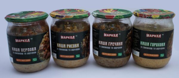 Набір каш з м'ясом