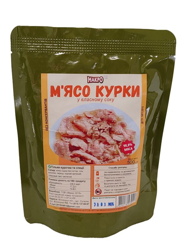 Тушонка з курки