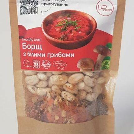 Борщ Upfood з білими грибами (суха суміш) на 1 літр