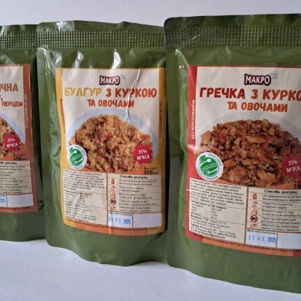 Набір 12 каш МАКРО з куркою ПАК 4200 гр.