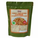 Каша пшенична МАКРО з куркою, овочами та солодким перцем ПАК 350 гр.