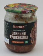 Тушонка свинна в банці
