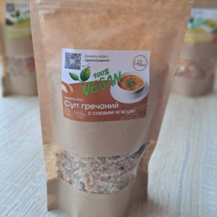 Суп Гречаний Upfood суха суміш ВЕГАН 3 літри