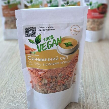 Суп Сочевичний Upfood суха суміш ВЕГАН на 1 літр
