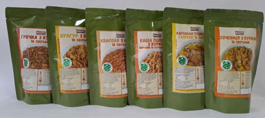 каші з куркою