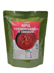 Готовий борщ з м'ясом