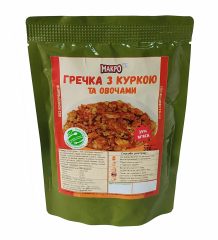 Гречка з куркою