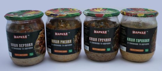 Набір каш з м'ясом