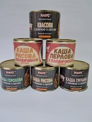 Каші з м'ясом