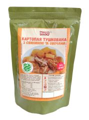 Картопля зі свининою